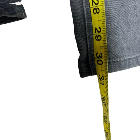 CAbi Grey Mid Rise Skinny 5 Pocket Pants 10 - Picture 6 of 10
